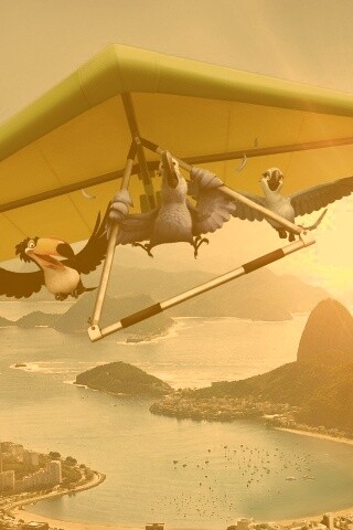 Герои мультфильма Рио обои