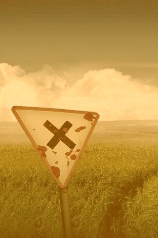 Проход воспрещен обои