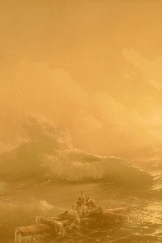 Айвазовский: Девятый вал обои