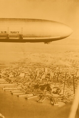 Дерижабль обои