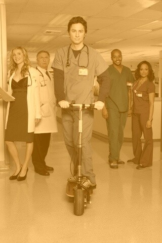 Герои сериала Клиника обои