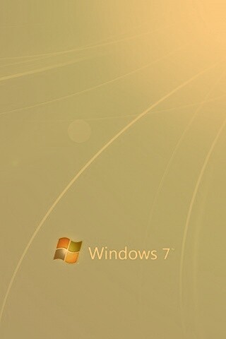 Голубые обои Windows 7 обои