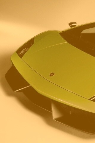 Зеленый Ламбо обои