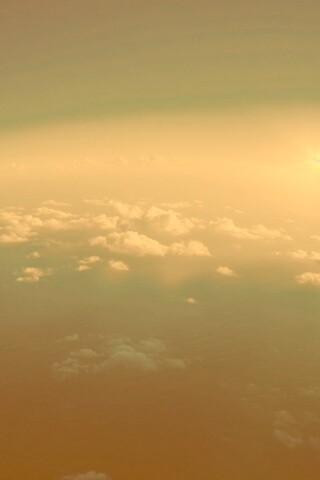 Вид с верхних слоёв атмосферы обои