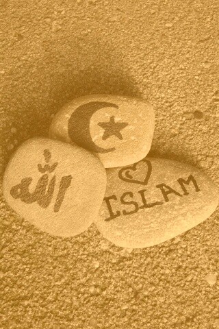 Религия на камнях обои