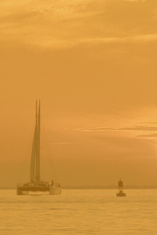 Празднование заката обои