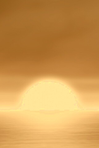 Нереальный закат обои