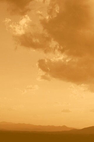 Горный закат обои