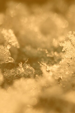 Макро фото снега обои