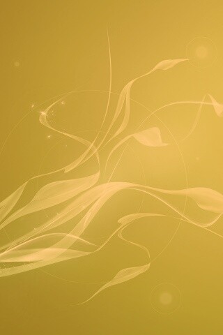 Зеленые абстрактные лепестки обои