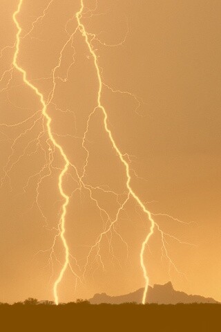 Двойная молния обои