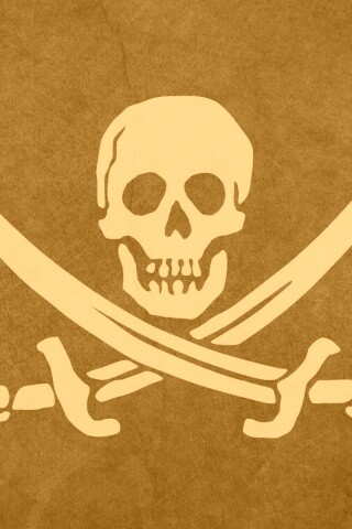 Пиратский флаг обои