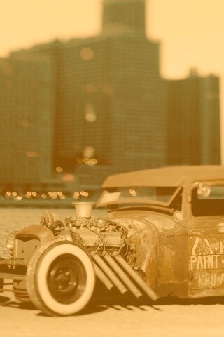 Ретро пикап обои