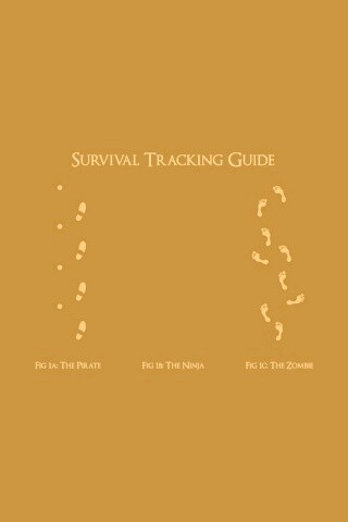 Следы: Пират, Ниндзя, Зомби обои