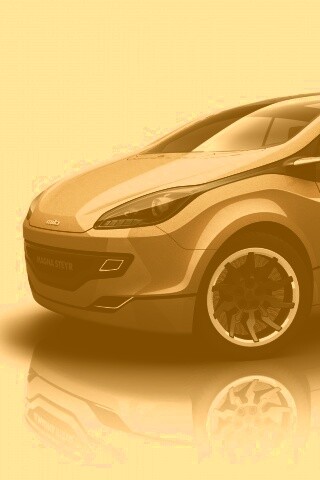 Концепт хэтчбека обои