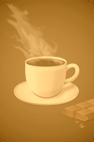 Горячий шоколад обои