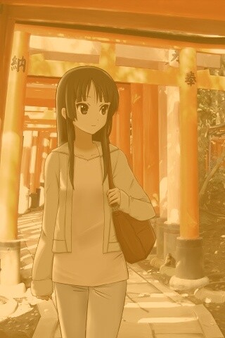 Акияма Мио обои