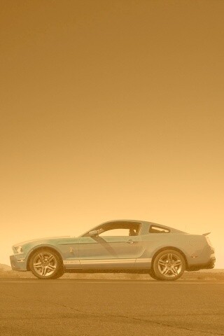 Синий форд мустанг обои