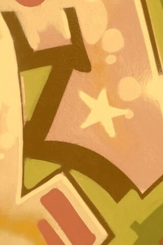 Блик на граффити обои