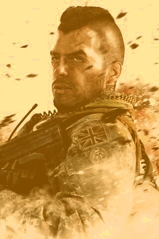 Солдат из COD Modern Warfare обои