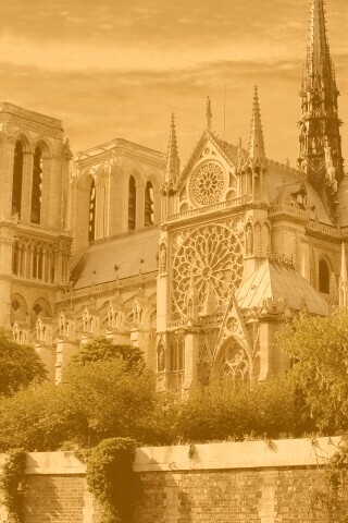 Собор парижской Богоматери обои