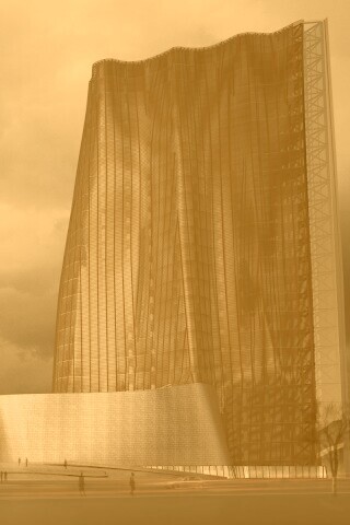 Здание обои