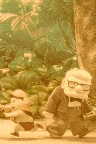 Герои мульфильма "Вверх" обои