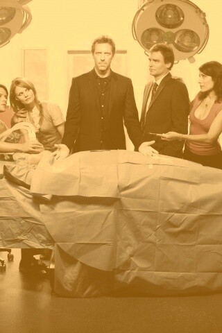 Герои сериала "Доктор Хаус" обои