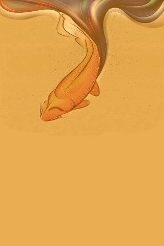 Золоая рыбка  обои