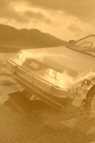 Машина времени обои