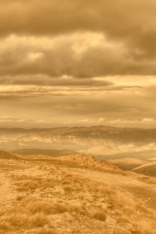 Горы в HDR обои