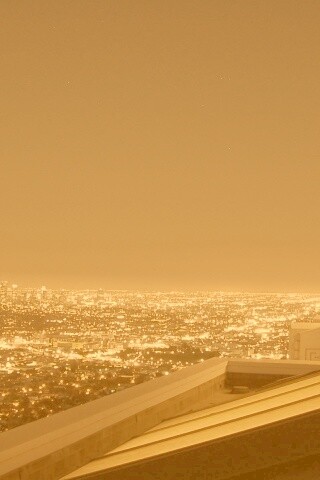 Вид на город обои