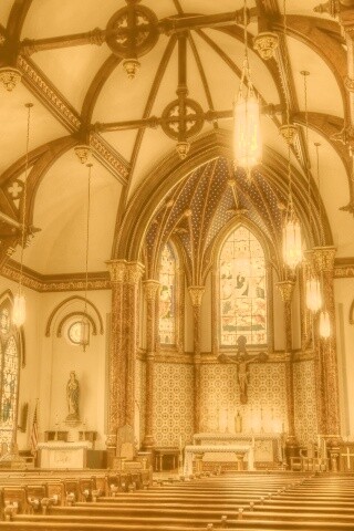 Внутреннее убранство собора обои