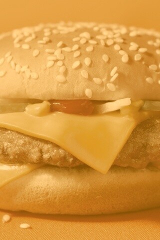 Сочный чизбургер обои