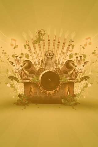 Музыка джунглей обои