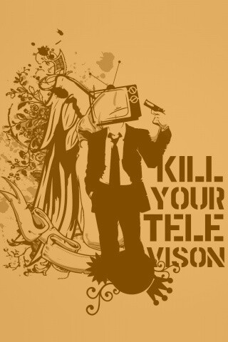 Убейте свой телевизор обои