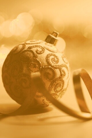 Елочная игрушка обои