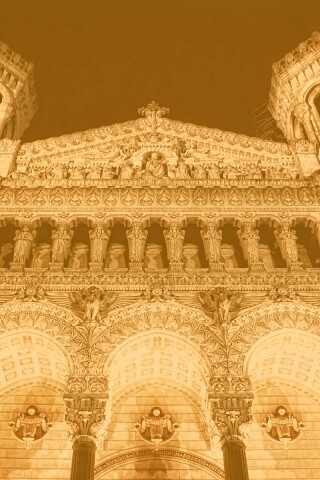 Базилика Нотр-Дам-де-Фурвьер обои