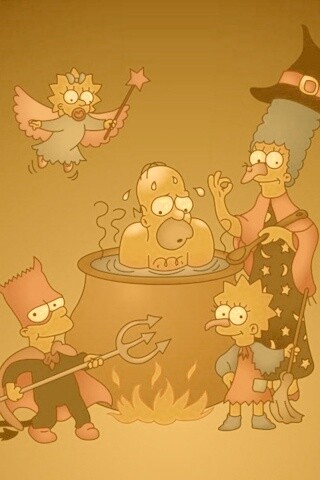 Шабаш Симпсонов обои