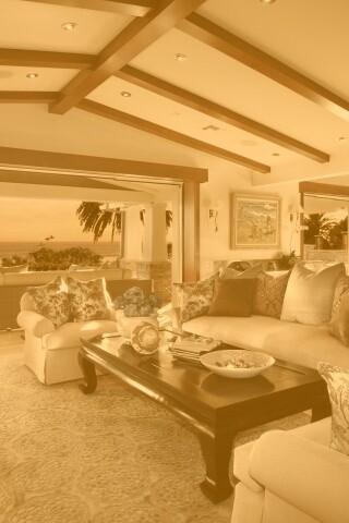 Уютная гостиная обои