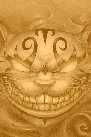 Чеширский кот American MacGee обои