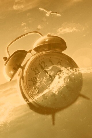 Уплывающее время обои