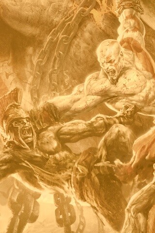 Бог войны обои