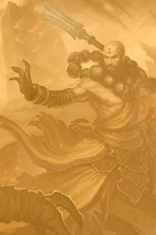 Монах из Diablo 3 обои