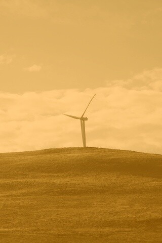 Ветряки в поле обои