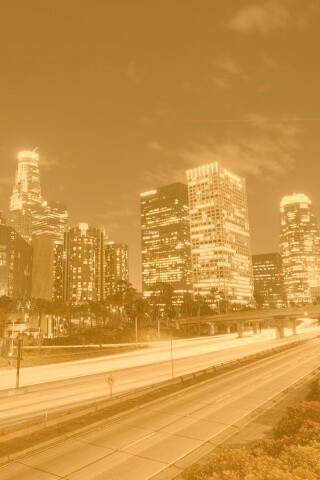 Ночной город обои