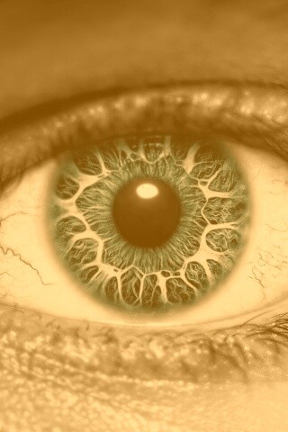 Бирюзовый глаз обои