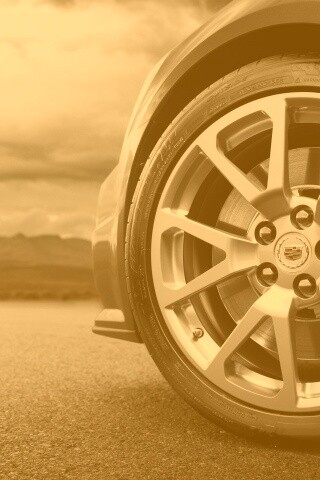 Колесо кадиллака обои