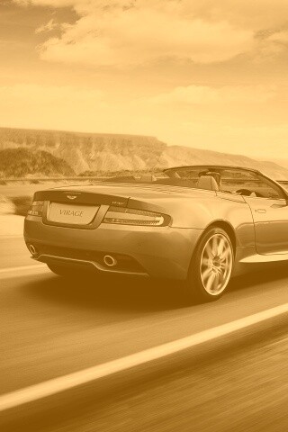 Астон кабриолет обои