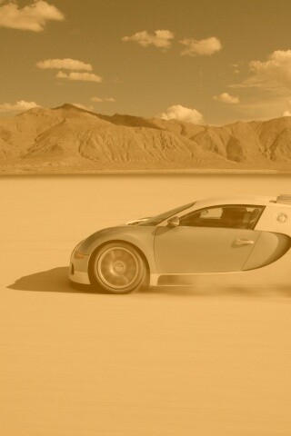 Бугатти в долине обои